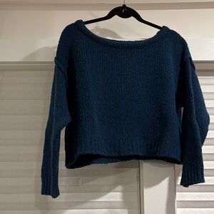 Women's Blue Sweater Anthropologie. Small